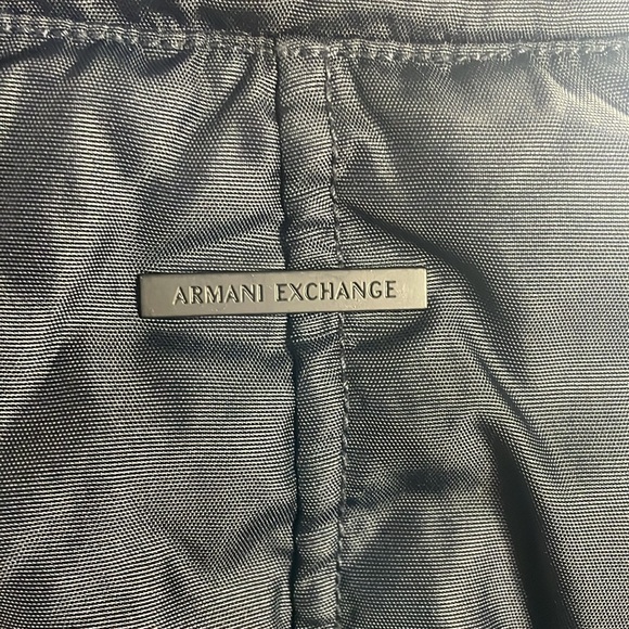 Armani Exchange Blue Bomber Jacket Size Small - Picture 6 of 9